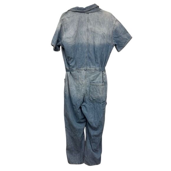 Pistola Grover Denim Jumpsuit size large - Picture 5 of 10